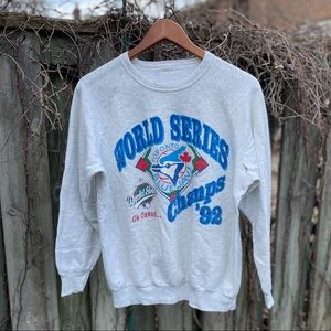 Vintage World Series Blue Jays crewneck